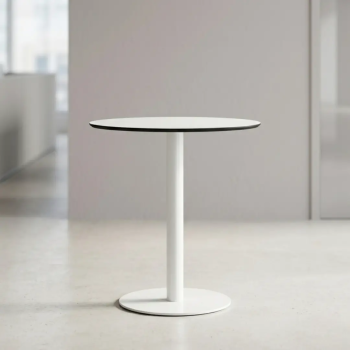 Mesa redonda Flat fenólico para exterior e interior | laoficinaonline
