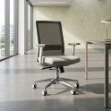 Silla ergonómica XXL Niza para personas de hasta 120 kg UNE EN 1335 | Laoficinaonline