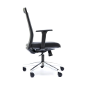Silla ergonómica XXL Niza negra para personas de hasta 120 kg. UNE EN 1335 | Laoficinaonline