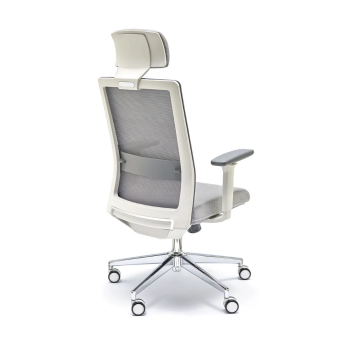 Silla ergonómica XXL Niza con cabezal para personas de hasta 120 kg. UNE 1335 | Laoficinaonline