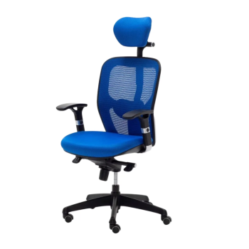 Silla ergonómica Boston 24h con cabezal y soporte lumbar | Laoficinaonline