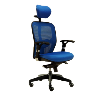 Silla ergonómica Boston 24h con cabezal y soporte lumbar | Laoficinaonline