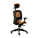 Silla ergonómica Boston 24h con cabezal y soporte lumbar | Laoficinaonline