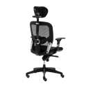 Silla ergonómica Boston 24h con cabezal y soporte lumbar | Laoficinaonline