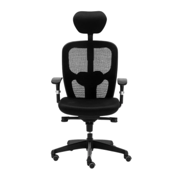 Silla ergonómica Boston 24h con cabezal y soporte lumbar | Laoficinaonline