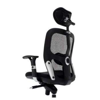 Silla ergonómica Boston 24h con cabezal y soporte lumbar | Laoficinaonline