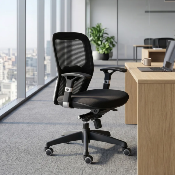 Silla ergonomica comoda para oficina muchas horas de trabajo UNE EN 1335
