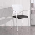 Silla fija Manila apilable para oficina y salas de espera | Laoficinaonline
