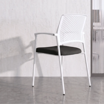 Silla fija Manila apilable para oficina y salas de espera | Laoficinaonline