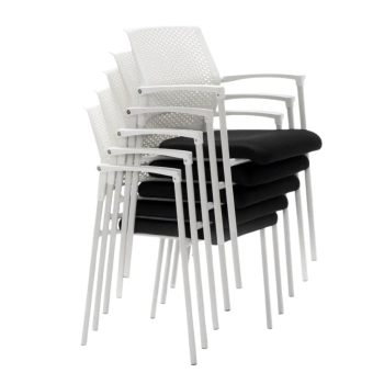 Silla fija Manila apilable para oficina y salas de espera | Laoficinaonline