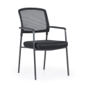 Silla fija Nairobi apilable para oficina y colectividades | Laoficinaonline