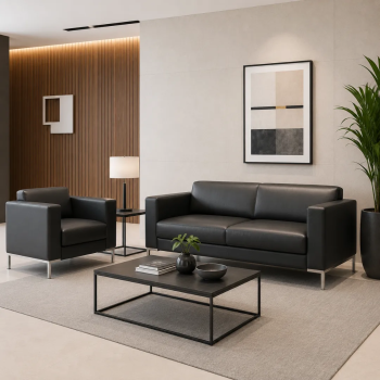 Sofa de oficina moderno y funcional Cairo de Euromof