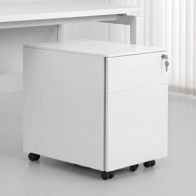 Cajonera archivador con ruedas atenas euromof blanca envio express