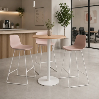 Mesa alta Flat para oficinas y zonas office | Laoficinaonline