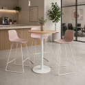 Mesa alta Flat para oficinas y zonas office | Laoficinaonline