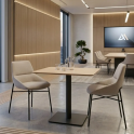 Mesa Flat cuadrada para oficina y contract | Laoficinaonline