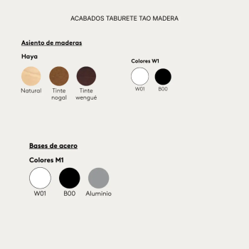Taburete TAO de madera para hostelería y contract | Laoficinaonline