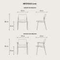 Silla fija Dream apilable para oficina y colectividades | Laoficinaonline