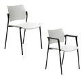 Silla fija Dream apilable para oficina y colectividades | Laoficinaonline