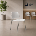 Silla fija Dream apilable para oficina y colectividades | Laoficinaonline
