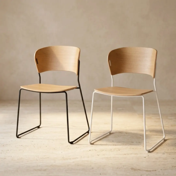 Silla Confidente ARC de Madera | Laoficinaonline