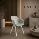 Silla fija Dream apilable para oficina y colectividades | Laoficinaonline
