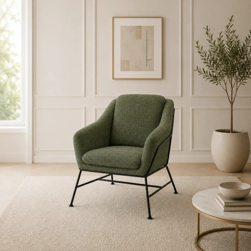 Butaca o sofa de una plaza Odena de Somcasa perfecto para reuniones en despachos.