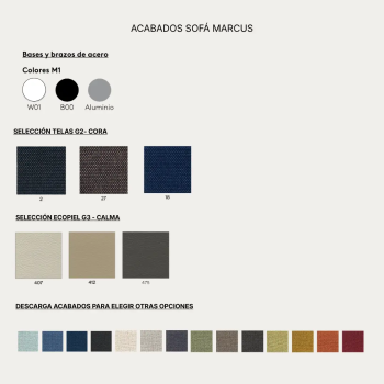 Sofás Marcus de diseño para recepciones y espacios lounge | Laoficinaonline