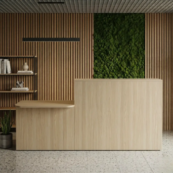 Mesa de atención personalizada para mostrador Integral | Laoficinaonline