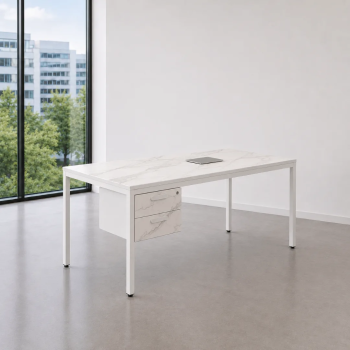 Mesa escritorio con cajones Line | Mesa oficina | Laoficinaonline
