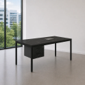 Mesa escritorio con cajones Line | Mesa oficina | Laoficinaonline