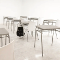 Pupitre escolar T6 con rejilla | Laoficinaonline