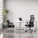 Mesa de oficina esquinera Euro 4000 con ala | Laoficinaonline