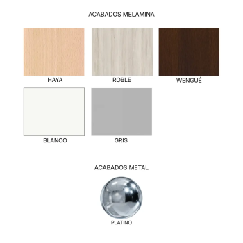 Mesa de reunión rectangular con base cuadrada EURO | Laoficinaonline