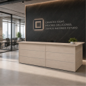 Mostrador de recepción EURO para oficina | Laoficinaonline