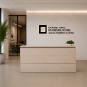 Mostrador de recepción EURO para oficina | Laoficinaonline