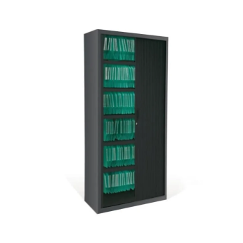 Armario metálico monoblock de persiana altura 198 cm. | Laoficinaonline