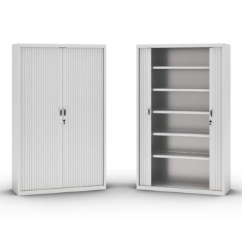 Armario metálico monoblock de persiana 181 cm | Laoficinaonline