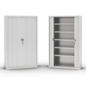 Armario metálico monoblock de persiana 181 cm | Laoficinaonline