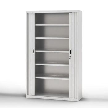 Armario metálico monoblock de persiana 181 cm | Laoficinaonline