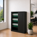 Armario metálico monoblock de persiana 160 cm | Laoficinaonline