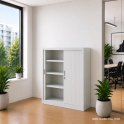 Armario metálico de persiana 145 cm monoblock | Laoficinaonline