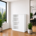 Armario metálico de persiana 145 cm monoblock | Laoficinaonline