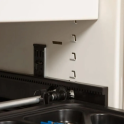Armario metálico de persiana 145 cm monoblock | Laoficinaonline