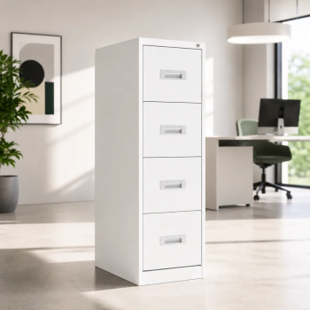Mueble archivador 4 cajones de More Squared blanco