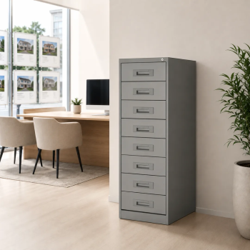 Archivador para fichas de 8 cajones dobles | Laoficinaonline