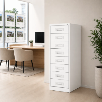 Archivador de 8 cajones para fichas metalico de oficina de More squared