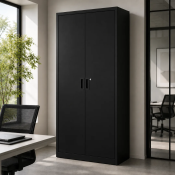 Armario metálico con puertas abatibles | 198x100 y 198x120 cm | Laoficinaonline