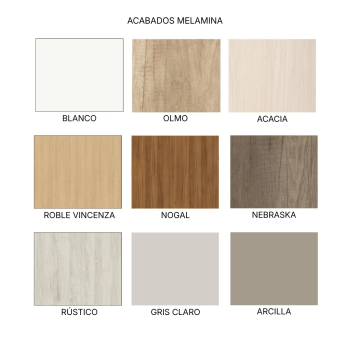 Mostrador Basic blanco de entrega rápida | Laoficinaonline