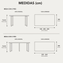 Mesa de reuniones Quadrum | Laoficinaonline